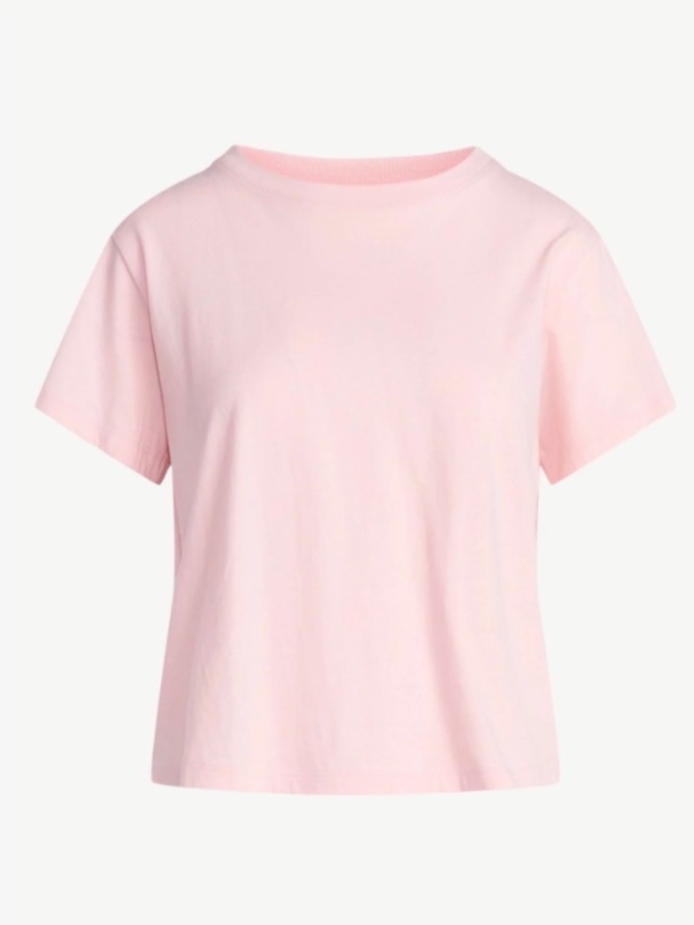 FREE ASSEMBLY COTTON CROP BOXY TEE SHORT SLEEVE